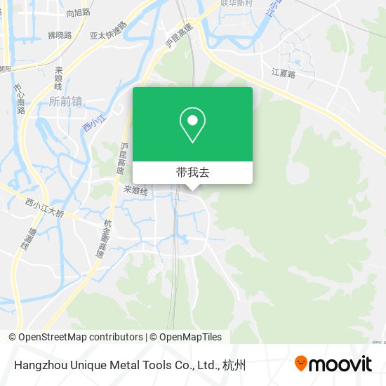 Hangzhou Unique Metal Tools Co., Ltd.地图