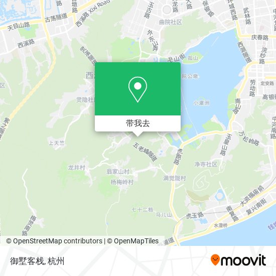 御墅客栈地图