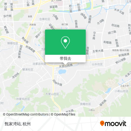 甄家湾站地图