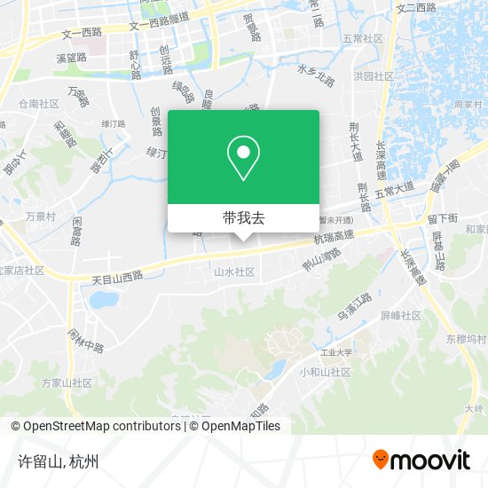 许留山地图