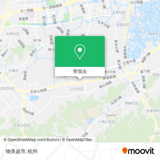 物美超市地图