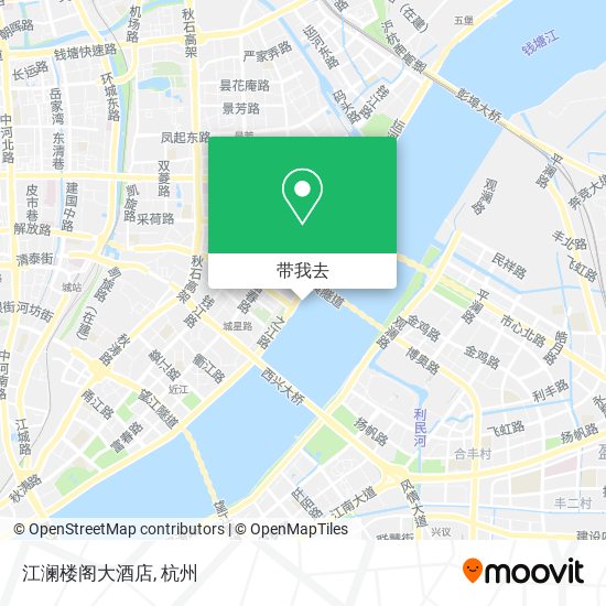 江澜楼阁大酒店地图