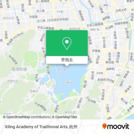 Xiling Academy of Traditional Arts地图