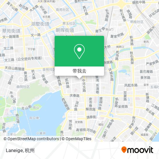 Laneige地图