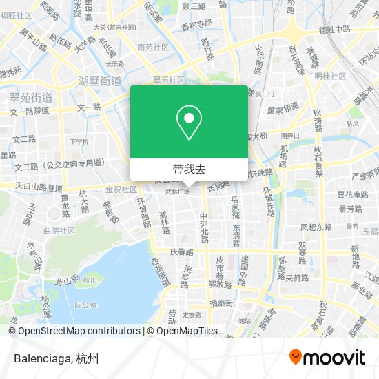 Balenciaga地图
