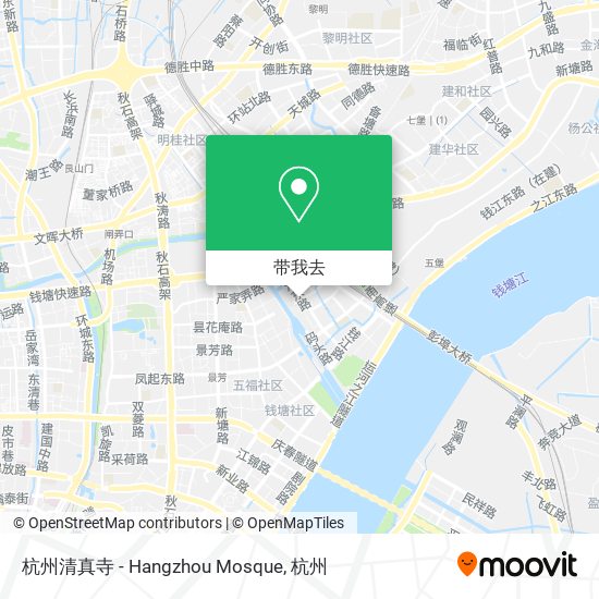 杭州清真寺 - Hangzhou Mosque地图