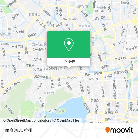 丽庭酒店地图