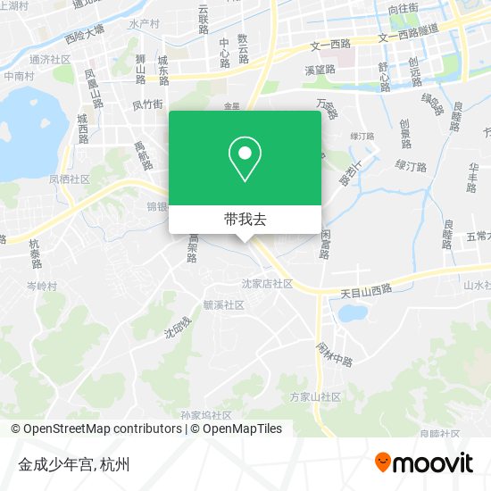 金成少年宫地图