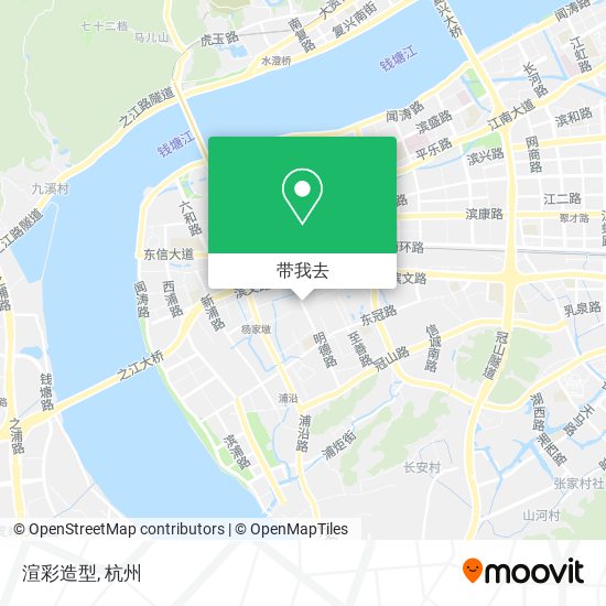 渲彩造型地图