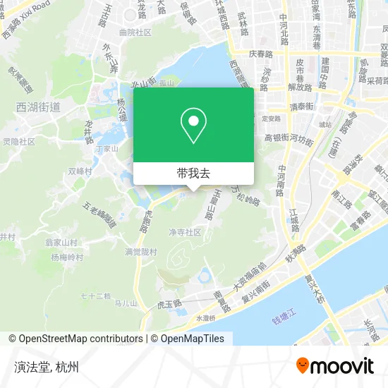 演法堂地图