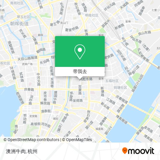 澳洲牛肉地图