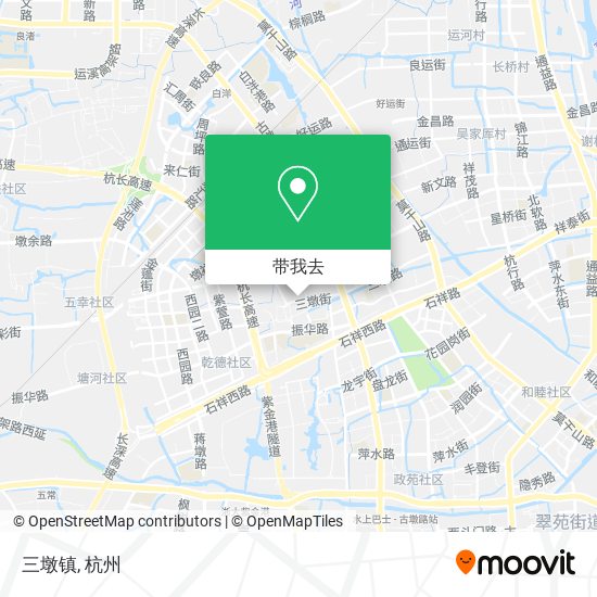 三墩镇地图