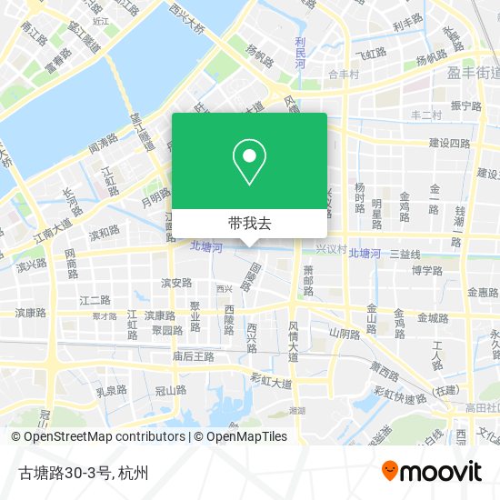 古塘路30-3号地图