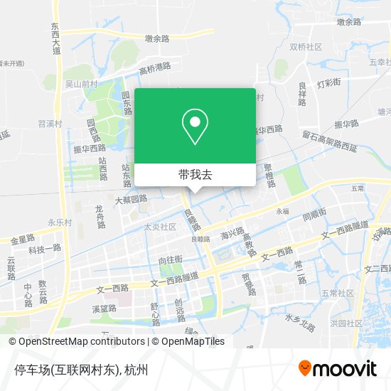 停车场(互联网村东)地图