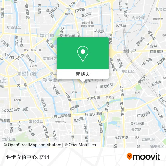 售卡充值中心地图