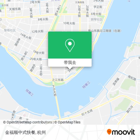 金福顺中式快餐地图