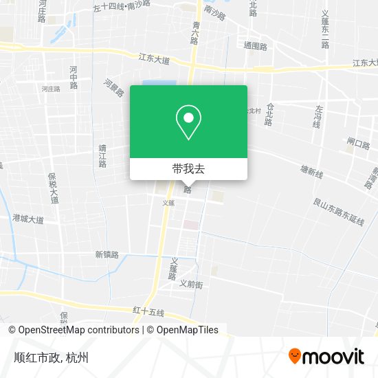 顺红市政地图