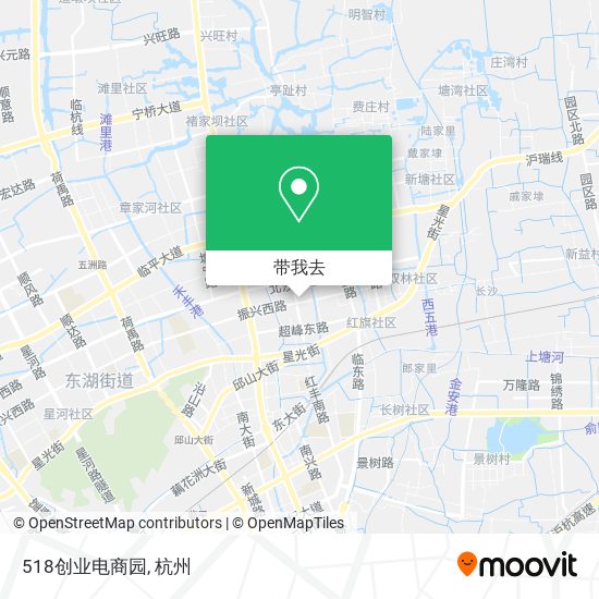 518创业电商园地图