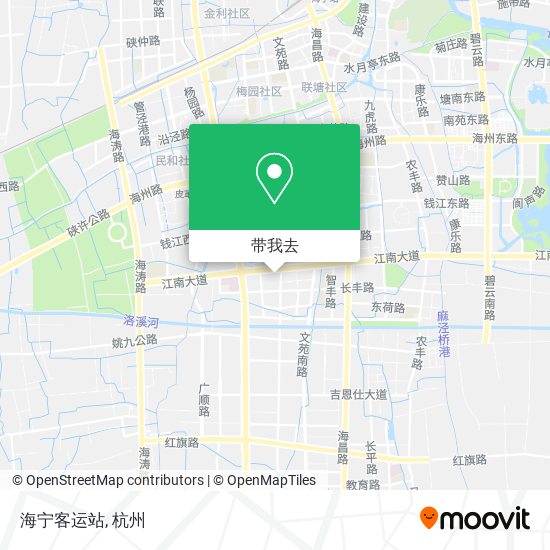 海宁客运站地图