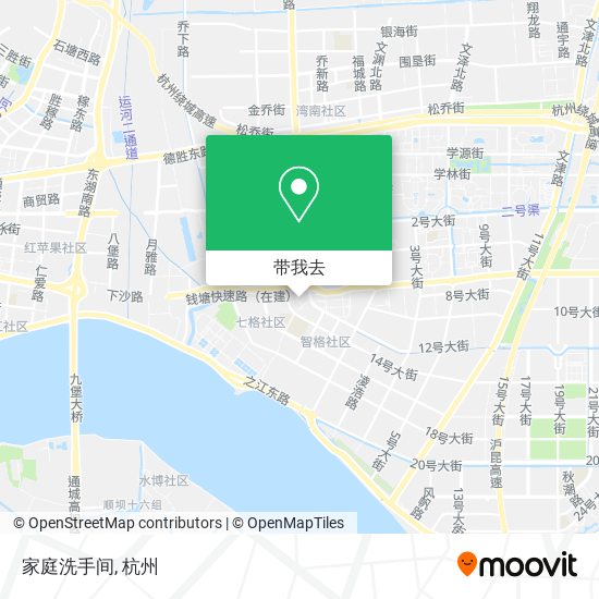 家庭洗手间地图
