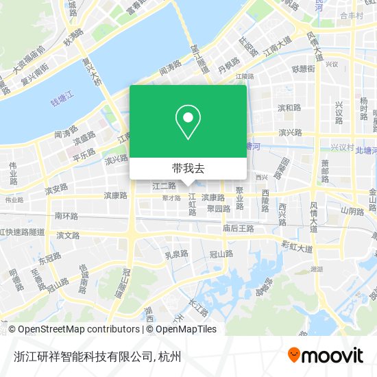 浙江研祥智能科技有限公司地图