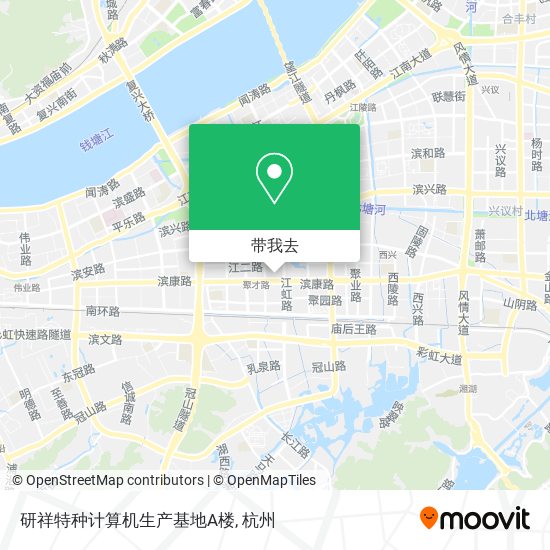 研祥特种计算机生产基地A楼地图