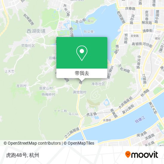 虎跑48号地图