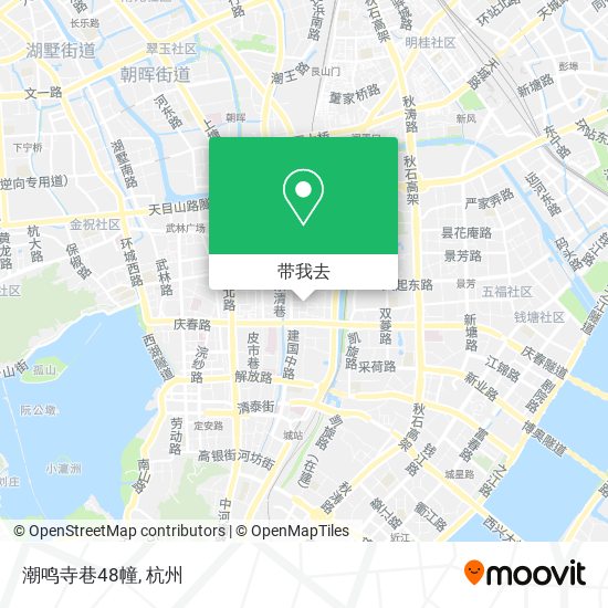 潮鸣寺巷48幢地图