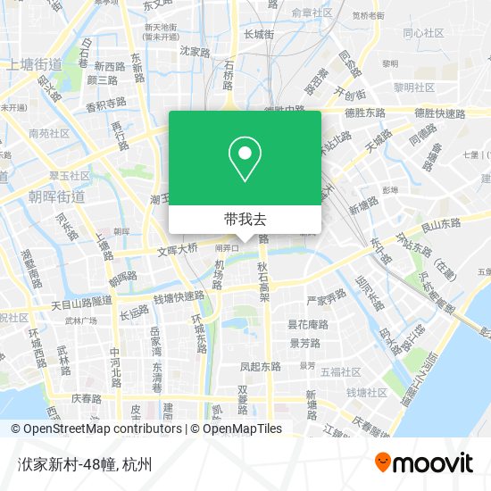 洑家新村-48幢地图
