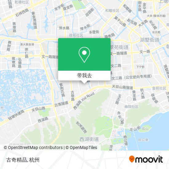 古奇精品地图