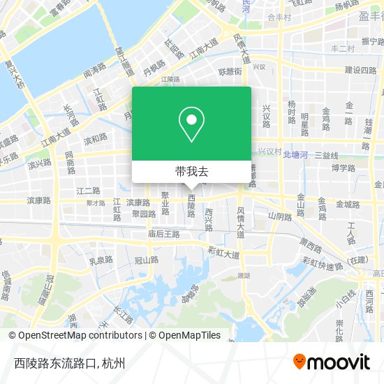 西陵路东流路口地图