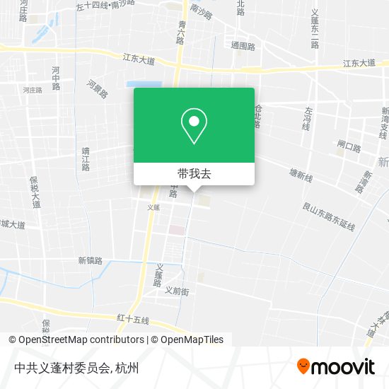 中共义蓬村委员会地图