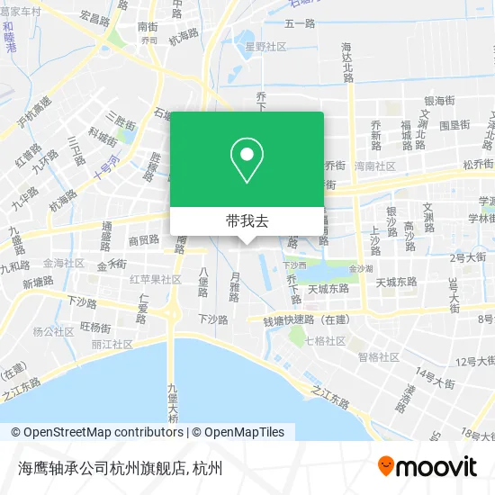 海鹰轴承公司杭州旗舰店地图
