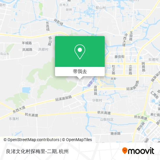 良渚文化村探梅里-二期地图