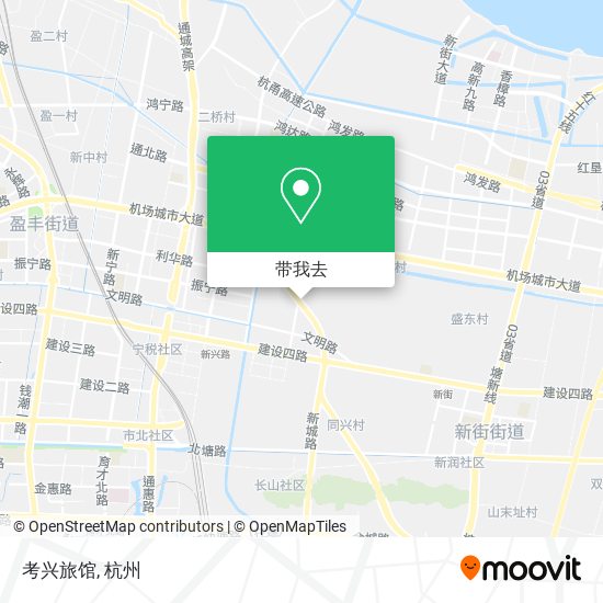 考兴旅馆地图