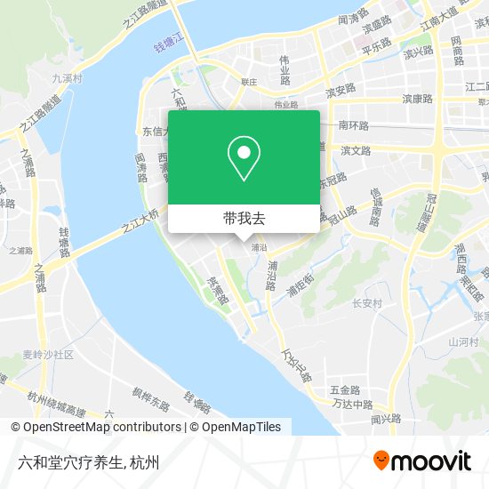 六和堂穴疗养生地图