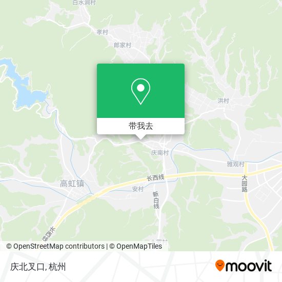 庆北叉口地图