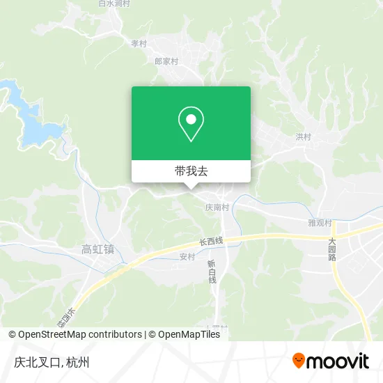 庆北叉口地图