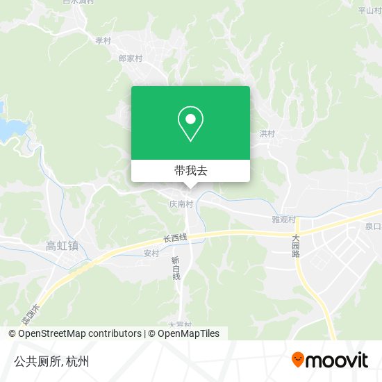 公共厕所地图