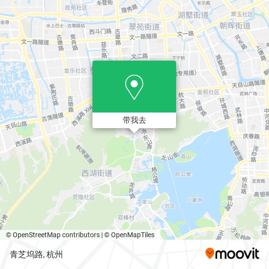 青芝坞路地图