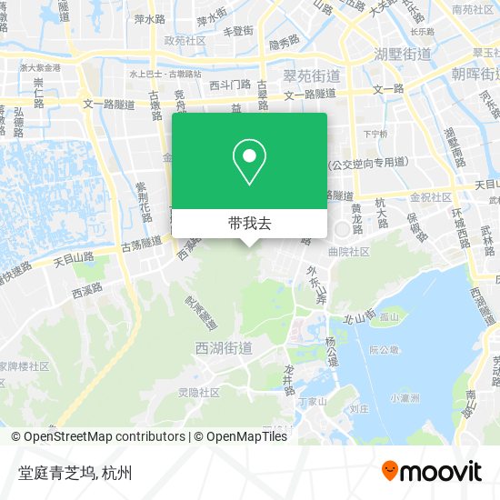堂庭青芝坞地图