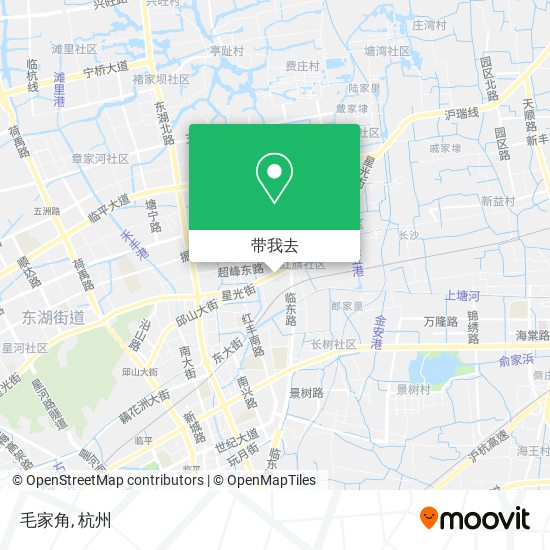毛家角地图