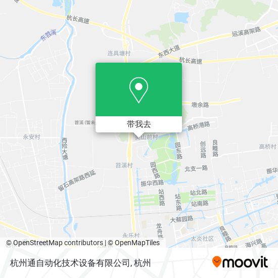杭州通自动化技术设备有限公司地图