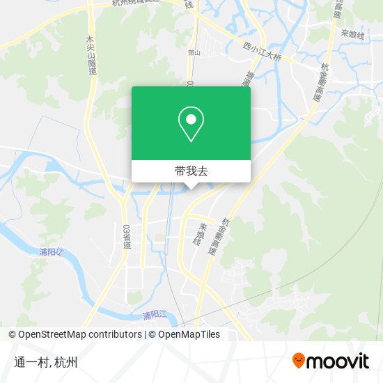 通一村地图