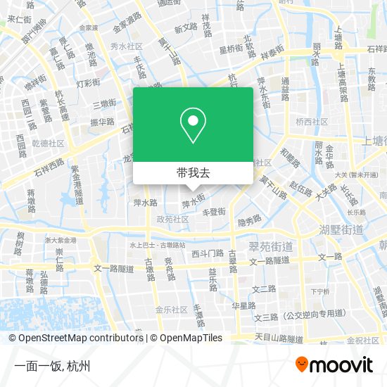 一面一饭地图