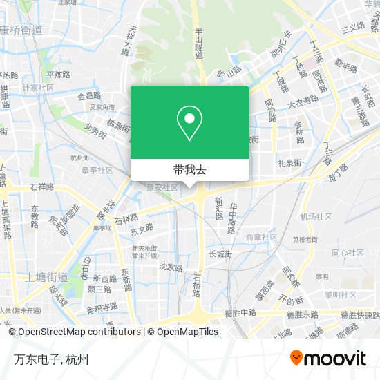 万东电子地图