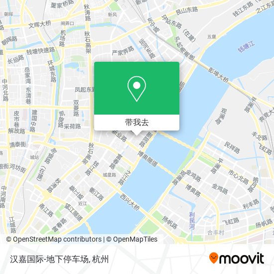 汉嘉国际-地下停车场地图