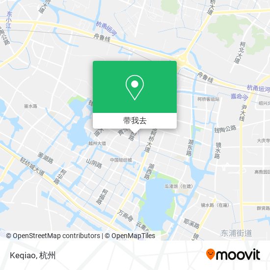 Keqiao地图
