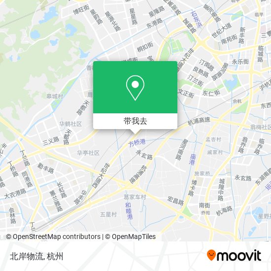 北岸物流地图
