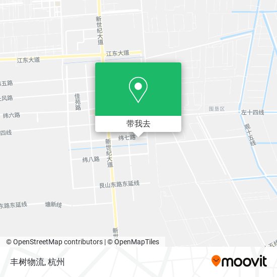 丰树物流地图